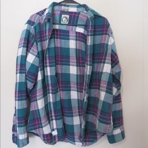 Men’s Large Uniquely Colored Flannel